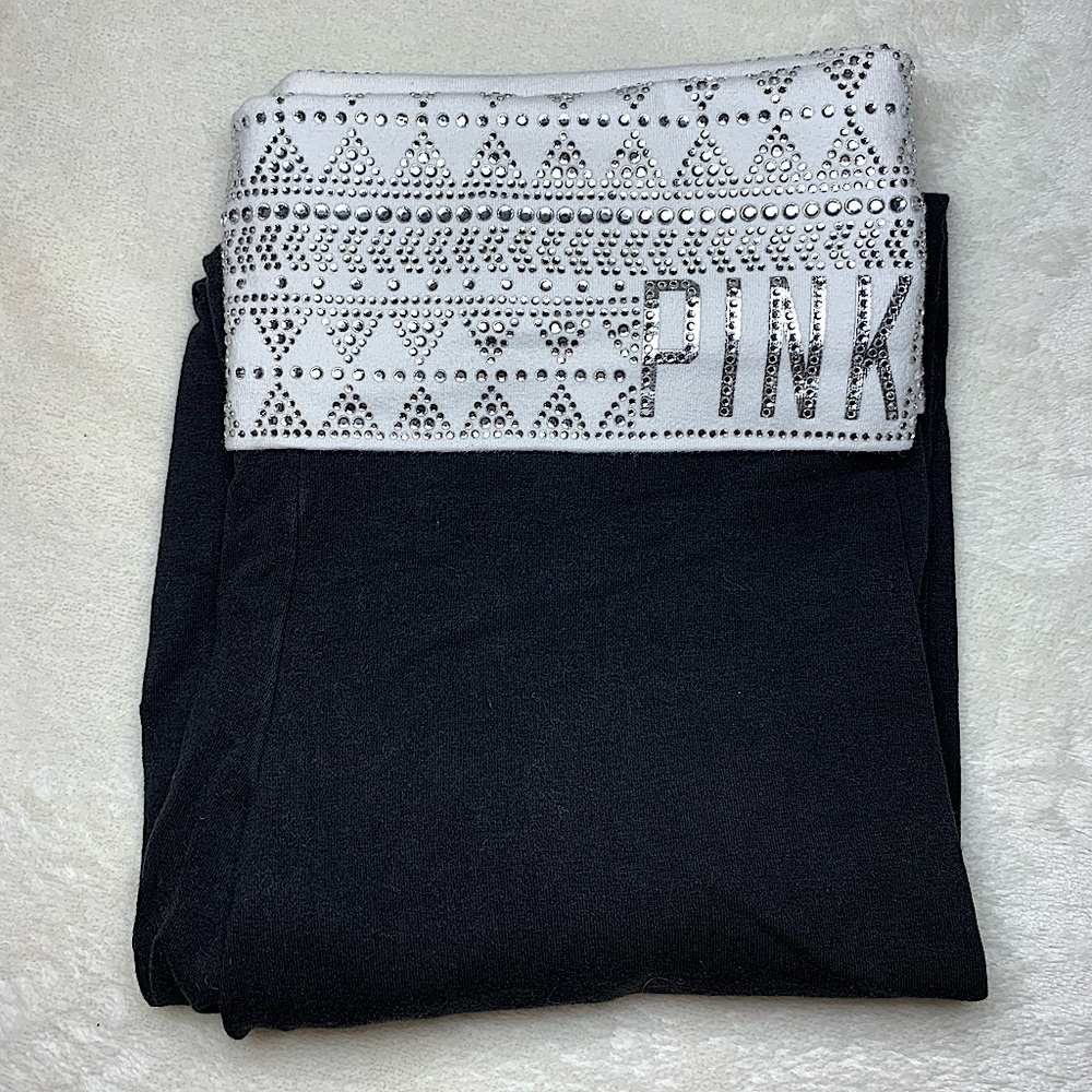 PINK Victoria’s Secret black yoga pants
